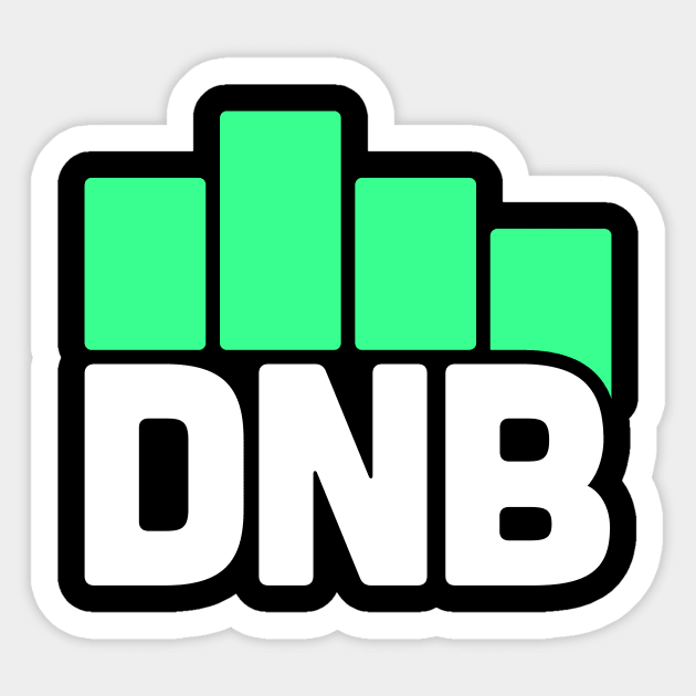 DNB Drum And Bass / Drum N Bass EDM Rave Sticker by MeatMan